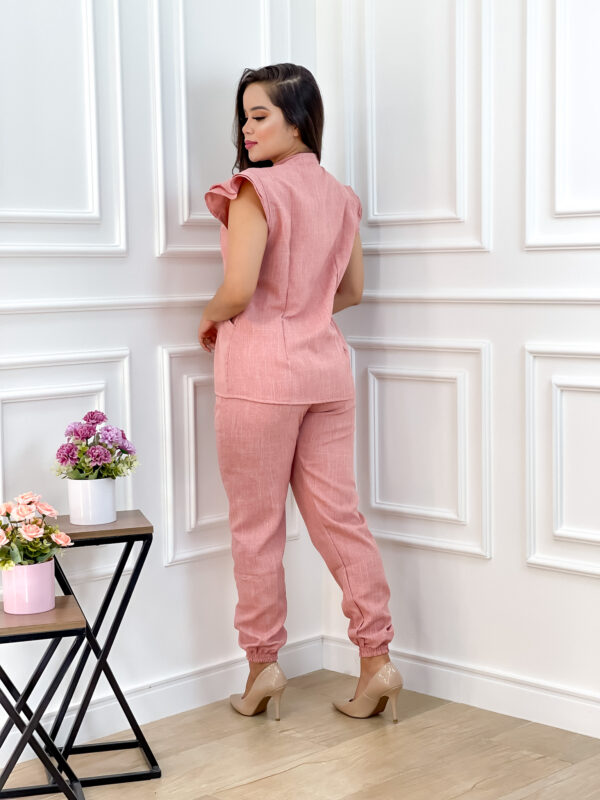 Scrubs Cris Melange Rosa - Image 3