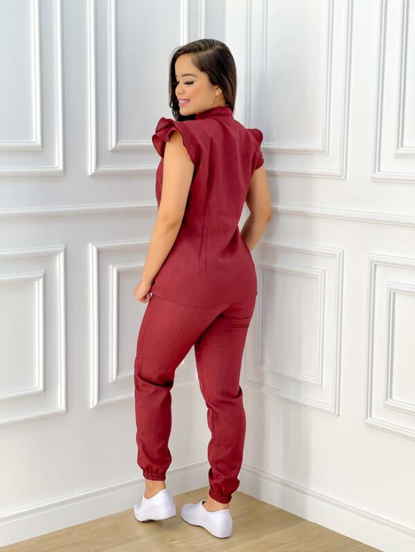 Scrubs Cris Melange Vinho - Image 3