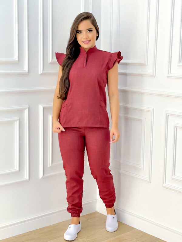 Scrubs Cris Melange Vinho