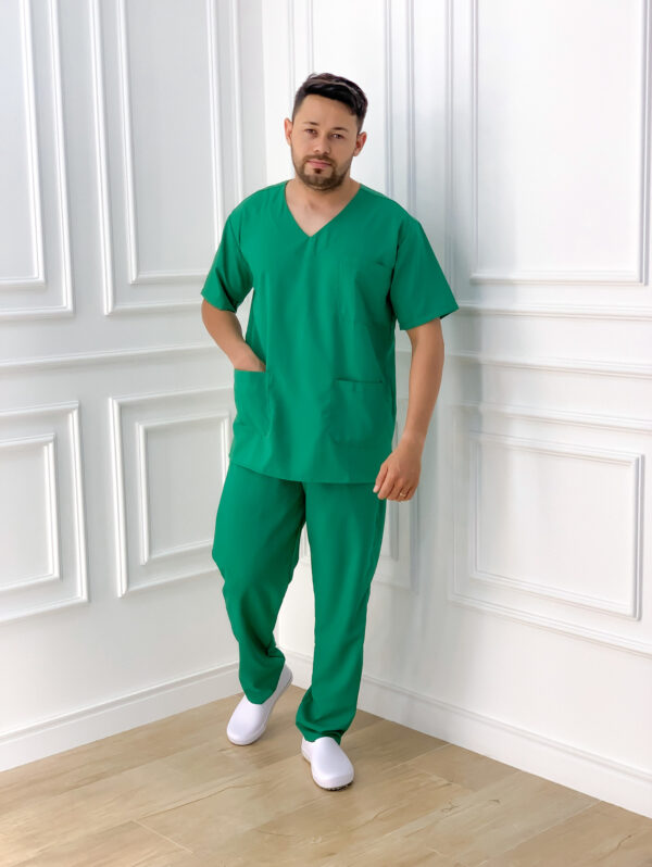 Scrubs Masculino Verde Bandeira