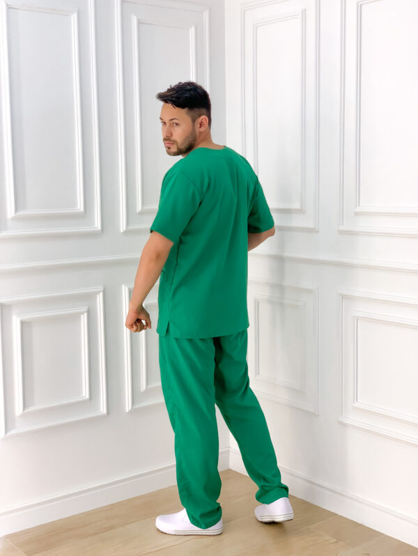 Scrubs Masculino Verde Bandeira - Image 3