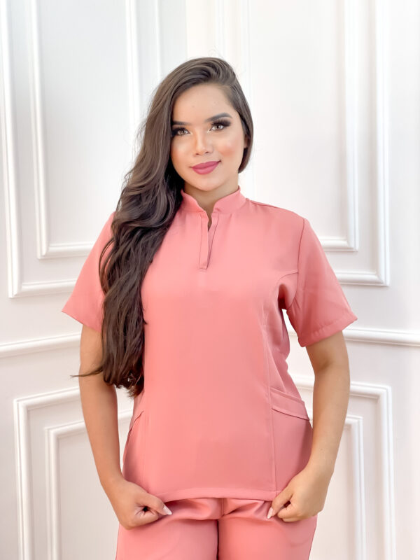 Scrubs Catherine Alfaiataria Rosé - Image 2