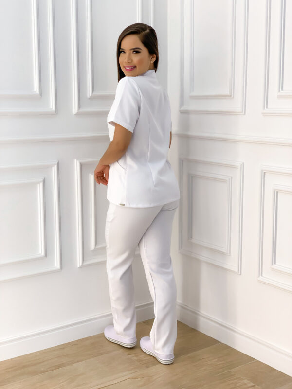 Scrubs Catherine Alfaiataria Branco - Image 3