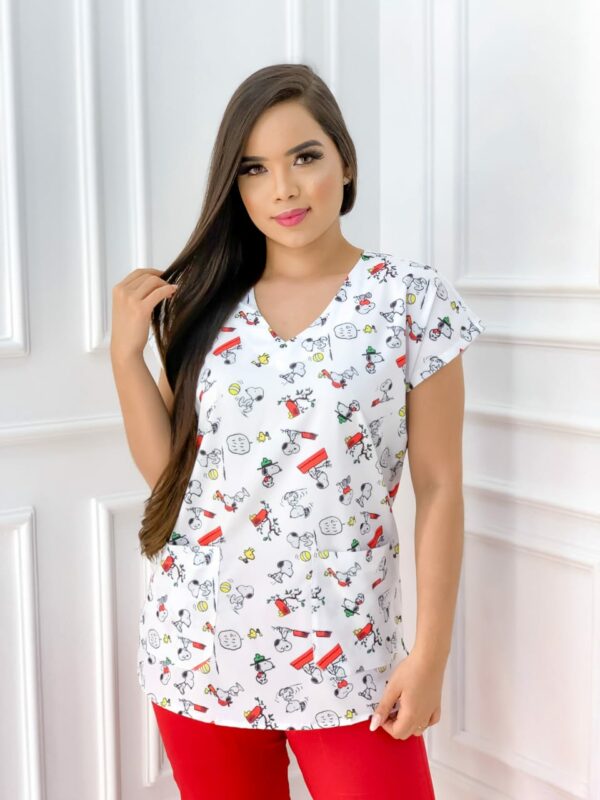 Scrubs Snoopy Branco