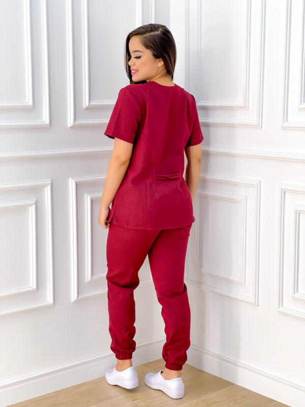 Scrubs Brenda Melange Vinho - Image 3