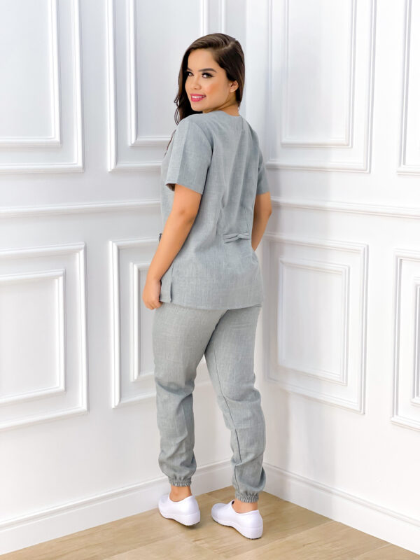 Scrubs Brenda Melange Cinza - Image 3