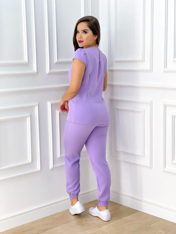 Scrubs Vanessa Alfaiataria Lavanda - Image 3