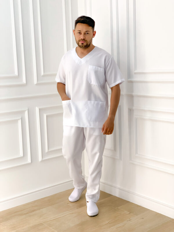 Scrubs Masculino Branco