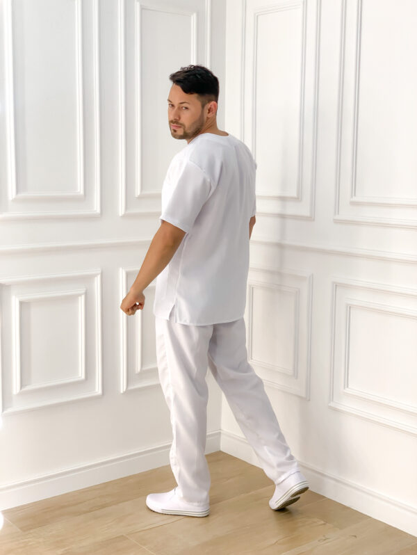Scrubs Masculino Branco - Image 3