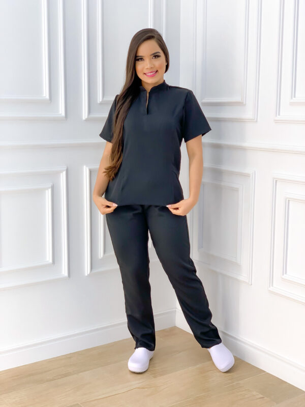 Scrubs Catherine Alfaiataria Preto