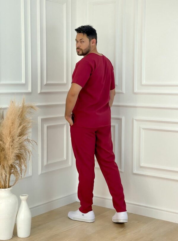 Scrub Masculino Vinho - Image 3