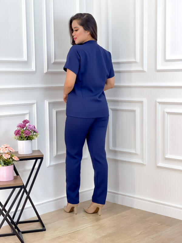 Scrubs Catherine Alfaiataria Azul Marinho - Image 3