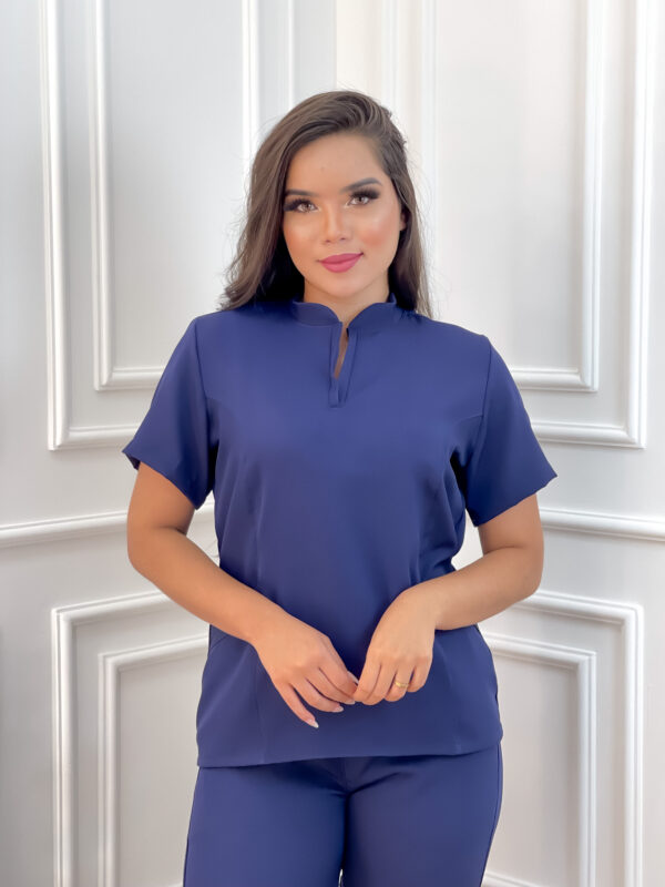 Scrubs Catherine Alfaiataria Azul Marinho - Image 2
