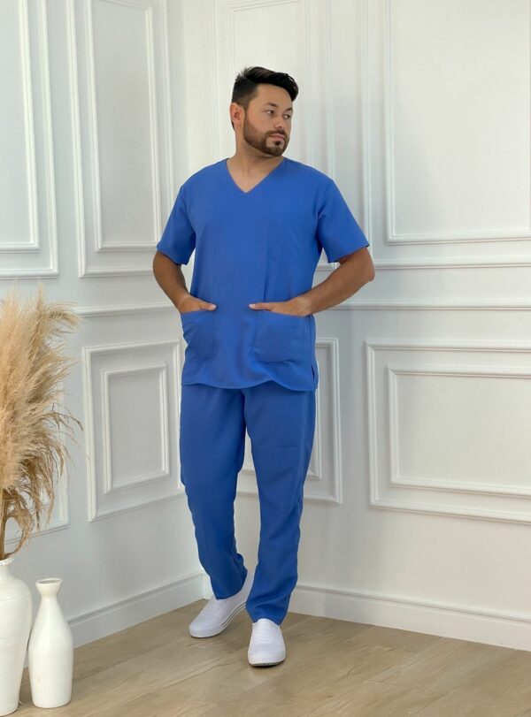 Scrubs Masculino Azul Céu - Image 2