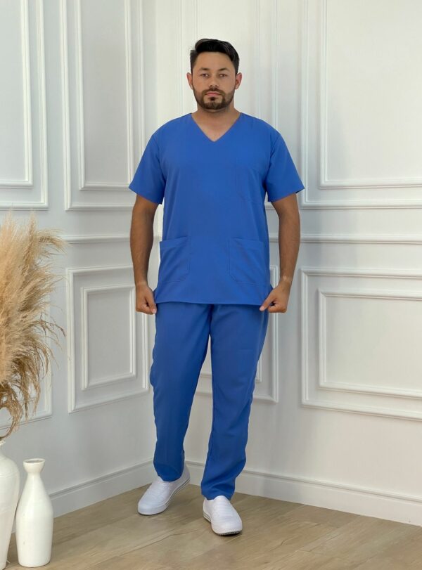 Scrubs Masculino Azul Céu