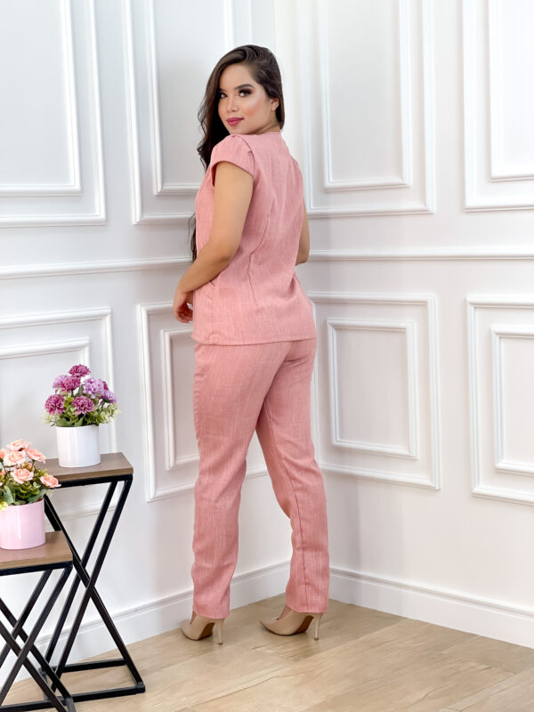 Scrubs Maria Melange Rosa - Image 3