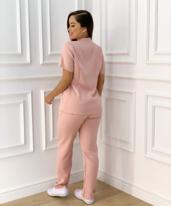 Scrubs Isa Gabardine Rosa Seco - Image 2