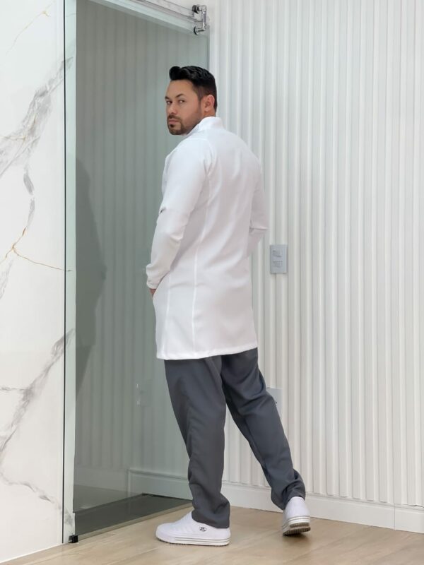 Jaleco Alfaiataria Ziper Masculino - Image 3