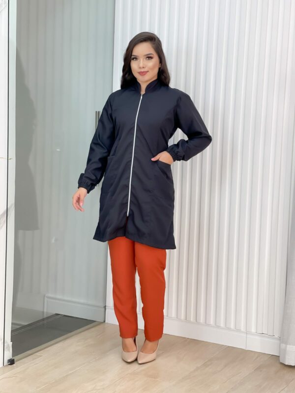 Jaleco Gabardine Preto - Image 2