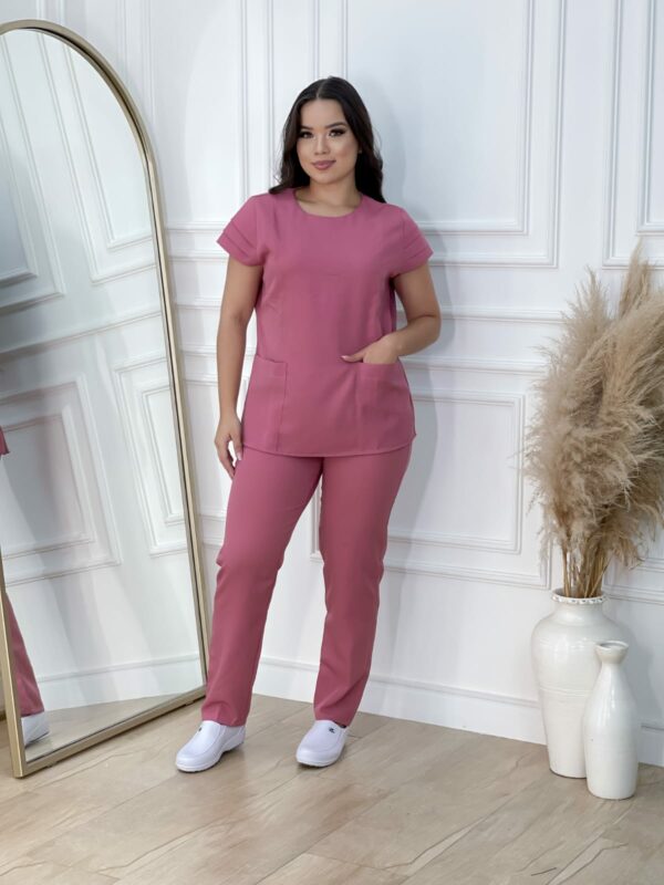 Scrubs Bianca Alfaiataria Rosé - Image 2