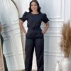 Scrubs Michelle Alfaiataria Preto