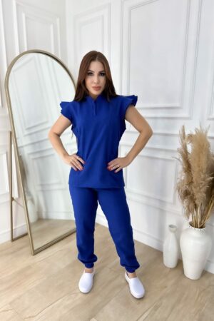 Scrubs Cris Melange Azul Royal