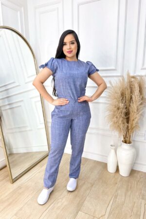 Scrubs Tatiane Melange Azul Indico