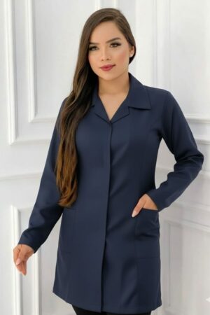 Jaleco Básico Azul Marinho