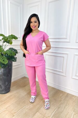 Scrubs Básico Rosa Bebê