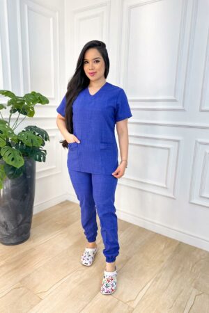 Scrubs Brenda Melange Azul Royal