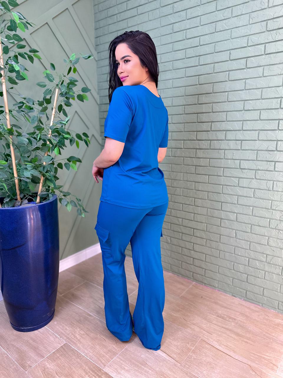 Scrubs Malha tecnologica Cargo Petróleo - Imagem 3