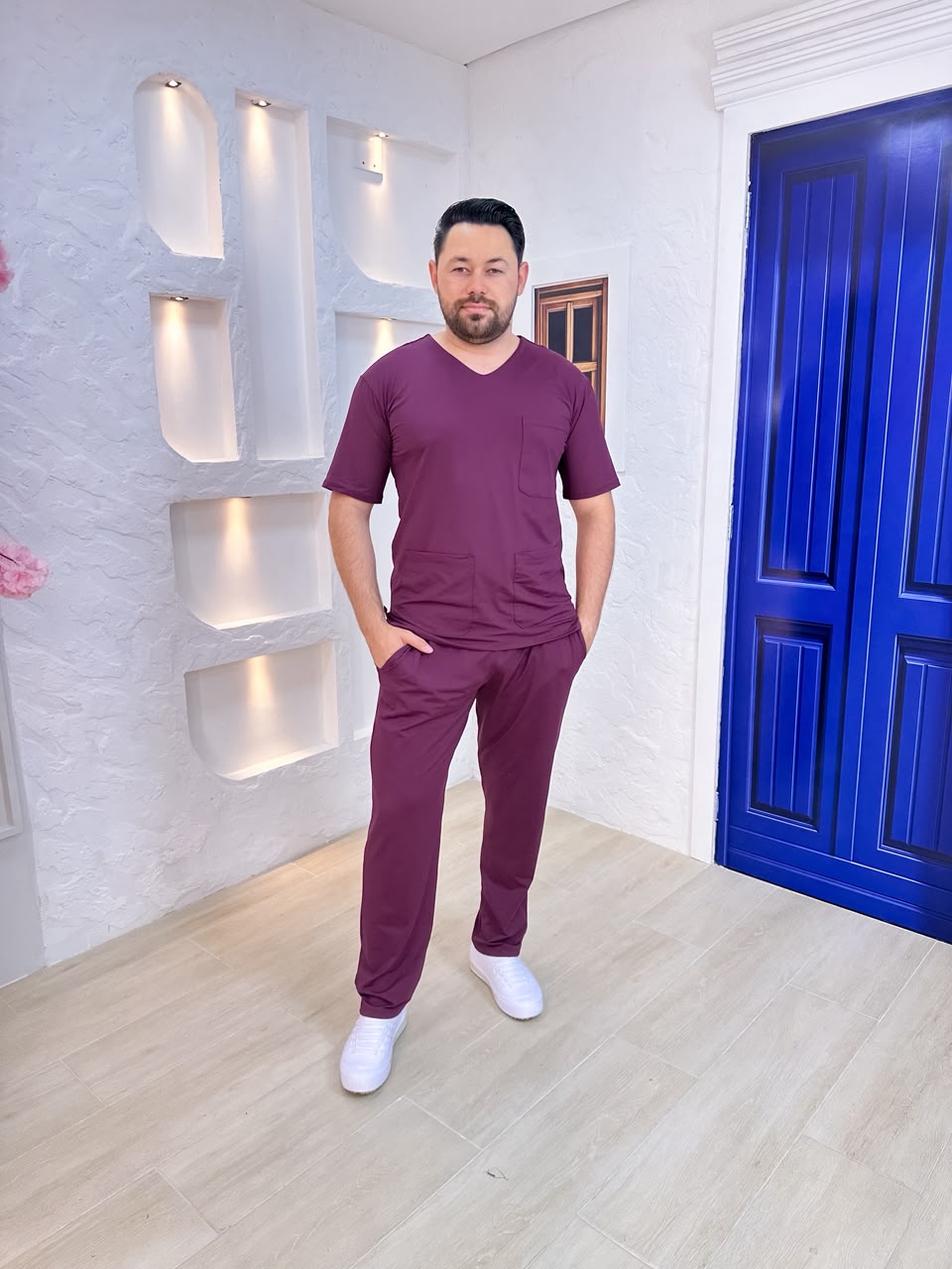 Scrubs Malha Tecnológica Bordo